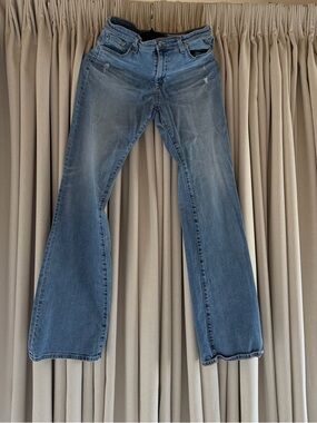 AG Farrah Light Blue Flared Jeans